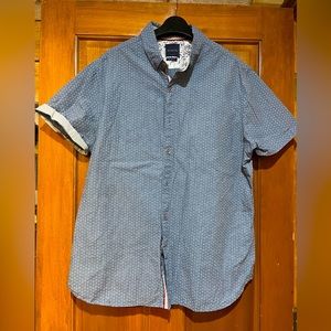 Denim & Flower Men’s Button Up Shirt XL